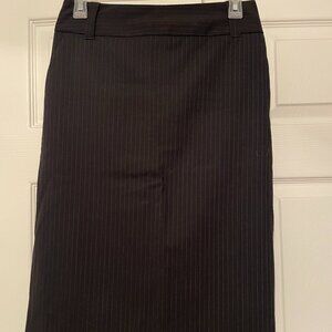 Pinstripe Skirt